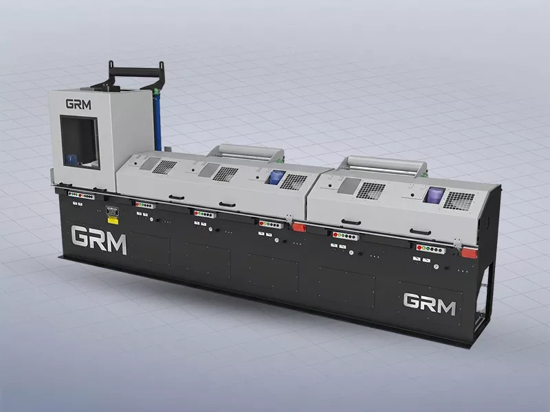Máquina trefiladora de precisão de alta velocidade